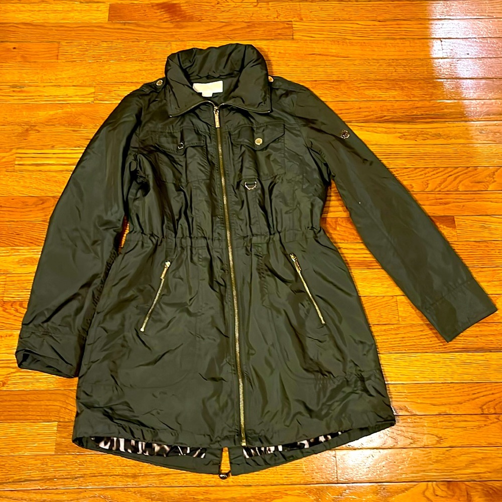 Olive Green Michael Kors spring coat